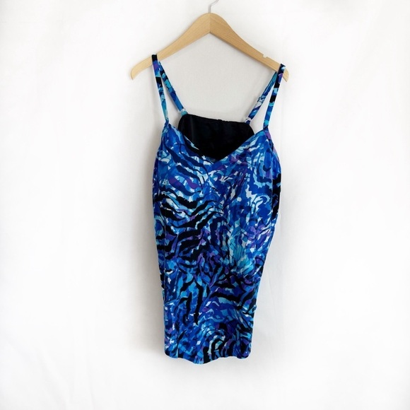 Trimshaper Hank Swim Tankini Top Size 20w NWT - Picture 1 of 10